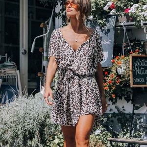 Spell & the Gypsy “Bodhi Leopard Mini Dress”